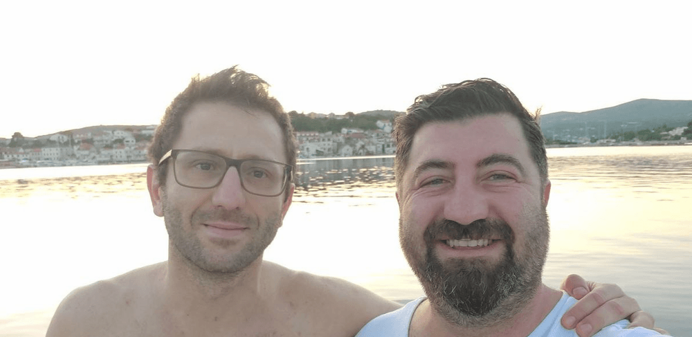 Gunkut und Berkan, die Gründer von Sail in Adriatic